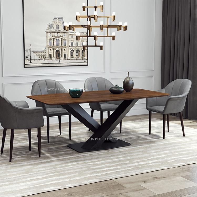 Modern Living Room Restaurant Home Dining Furniture Metal Lounge Leisure Chair