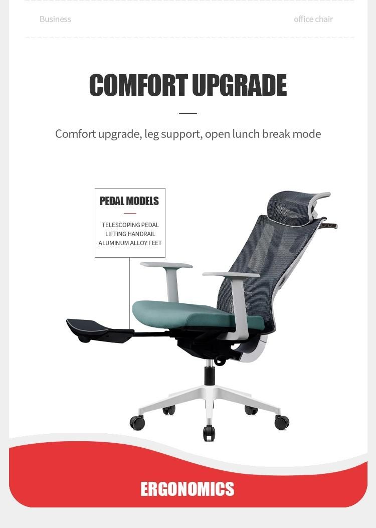 Wholesale Home Furniture Mesh Modern Executive Computer Boss Office Chair with Footrest