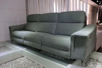High Quality 1+2+3 Green Fabric Sofa Teak Wood Sofa Set Designs for Indoor Furniture