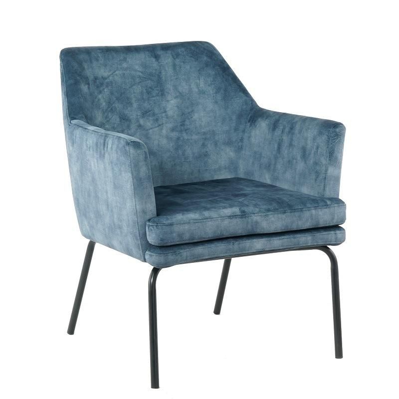 Modern Style Living Room Furniture Synthetic Leather Sofa Leisure Rocking Lounge Chaise Chair for Living Room