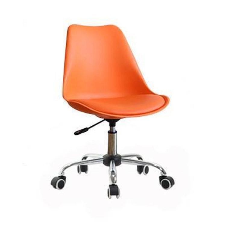 Modern Furniture Leisure Nails Wheel Chaise Home Plastic Online Salle a Manger Swivel Office Dining Chairs