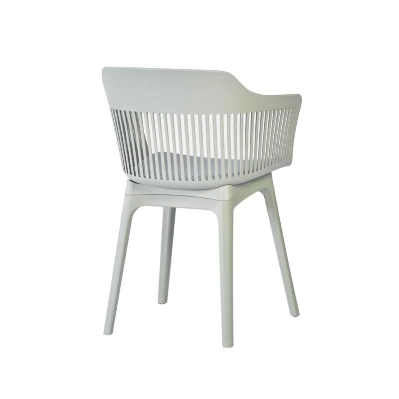 Hot Selling Modern Hotel Office Furniture Plastic Outdoor Dining Chair Without Armrest