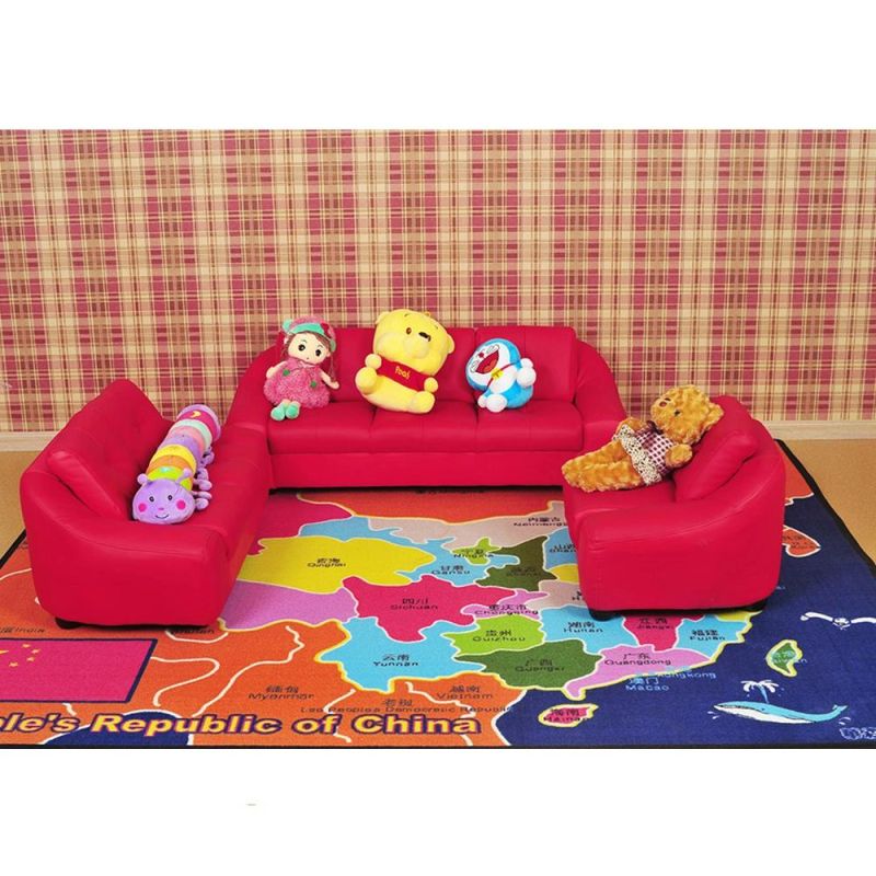 Kids Furniture, Preschool Day Care Sofa, Kindergarten Sofa Furniture, Children Nursery Furniture, Sofa Set, Kids Pink Sofa, Baby Furniture