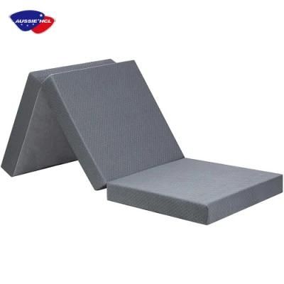 Premium Wholesale Memory Foam Tri-Fold Mattress Medical Foam Folding Mattresses Topper