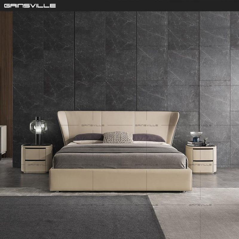 Gainsville Furniture Bedroom Furniture Bed Sets King Bed Wall Bed Gc2002