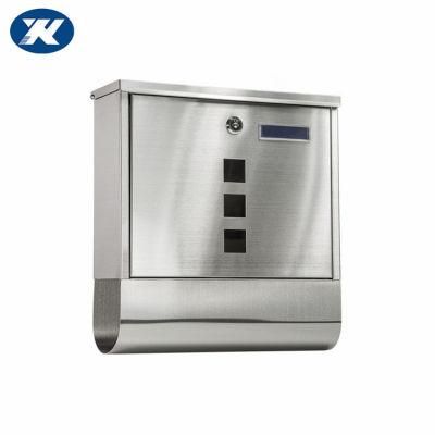 Apartment Outdoor Stainless Steel Wall Mounted Letterbox Mailbox