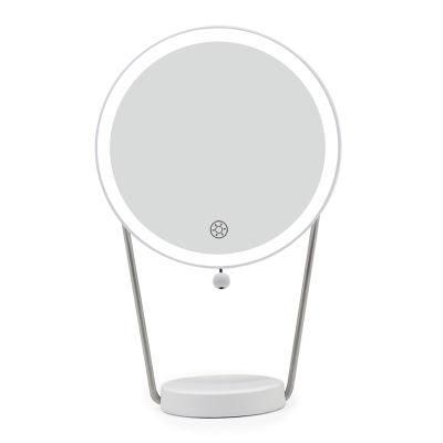 Adjustable Night Lamp Table Makeup Mirror with Light