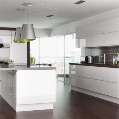 Hot Selling Modern Kitchen Cabinets Shaker White Door Frame Construct 3/4 Birch Solid Wood Lazy Susan