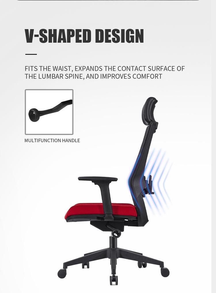 Fashion Design Mesh Adjustable Ergonomic Executive Office Chairs for Sale