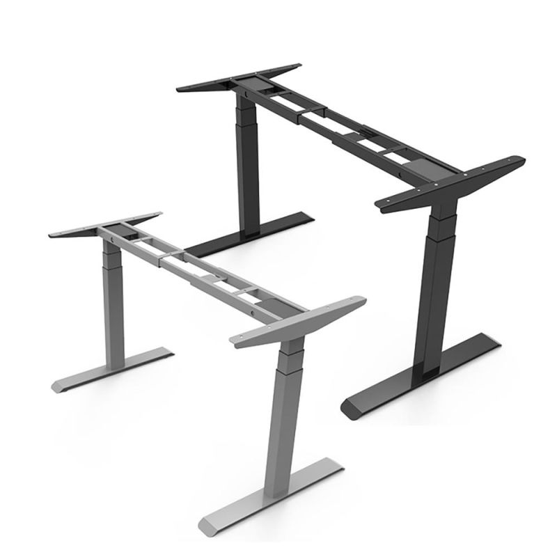 Wholesale Market Electric Height Adjustable Sit Stand Table Smart Stand up Computer Desk Workstation Office Home Furniture Dual Motor Automatic Standing Desk