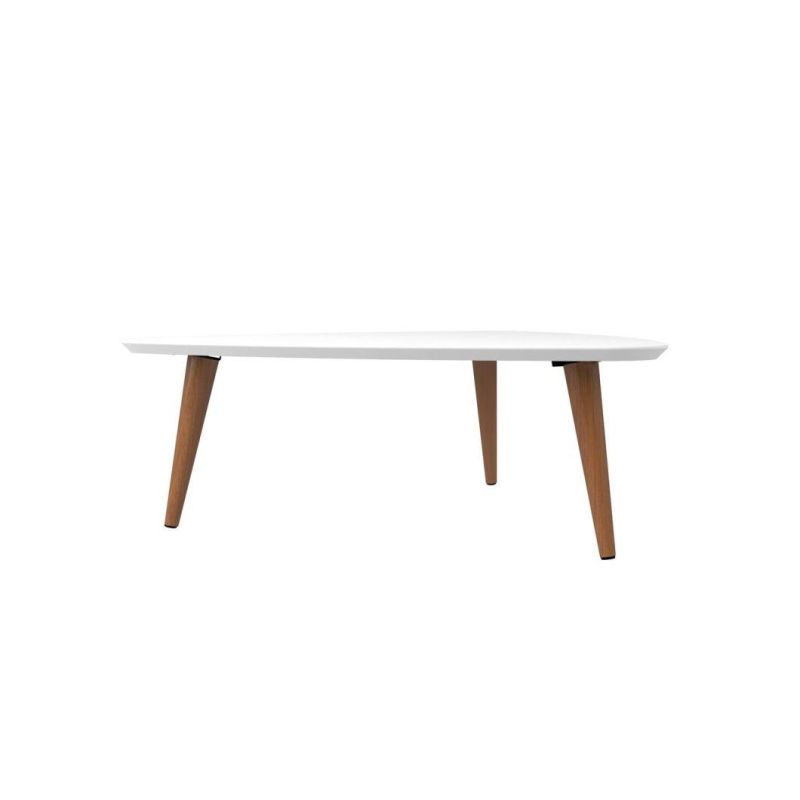 Low Triangle Coffee Table, off-White