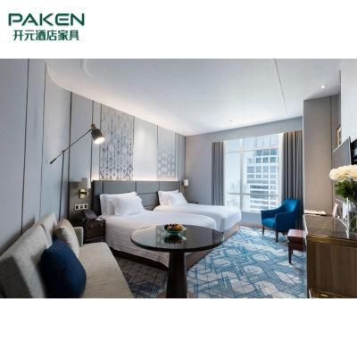 Paken Customized High End 4 Star Hospitality Bedroom Contemporary Hotel Furniture for Sale