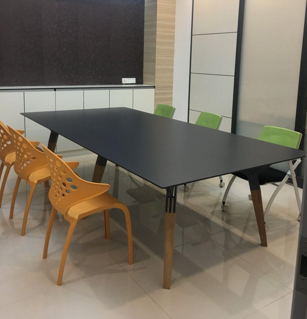 Office Furniture Easy Clean HPL Compact Laminate Office Table Modern Office Furniture