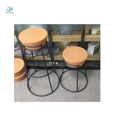 Cheap Price Eco-Friendly Upmarket Bar Stools Morden Cork Stool Chair 55*53.5cm Cage Table