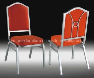 Chair with Special Metal Design Back (YC-B105)