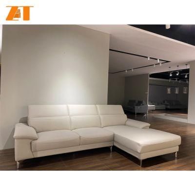 Genuine Leather Seating Modern Leisure Couch Italian Minimalist Sofa Set for Living Room Furniture