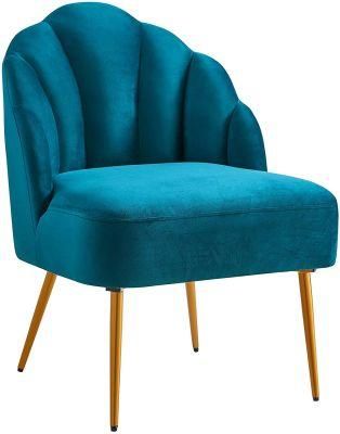 Hot Modern Furniture Velvet Living Room Chair Fabric Chair