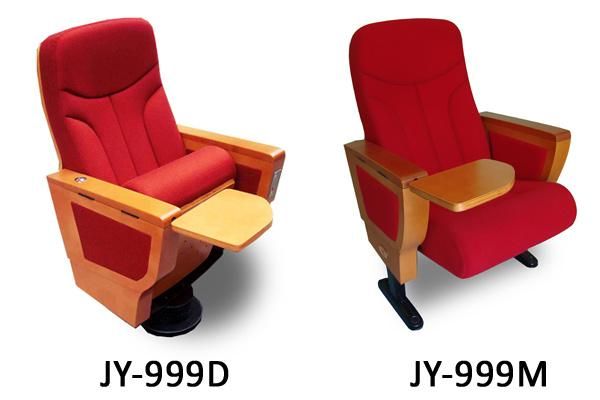 Jy-999m Wooden Cinema Seating Folding Cover Fabric Home Theater Chair