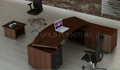 Hot Sale Office Table, Wood New Design CEO Desk (SZ-OD295)
