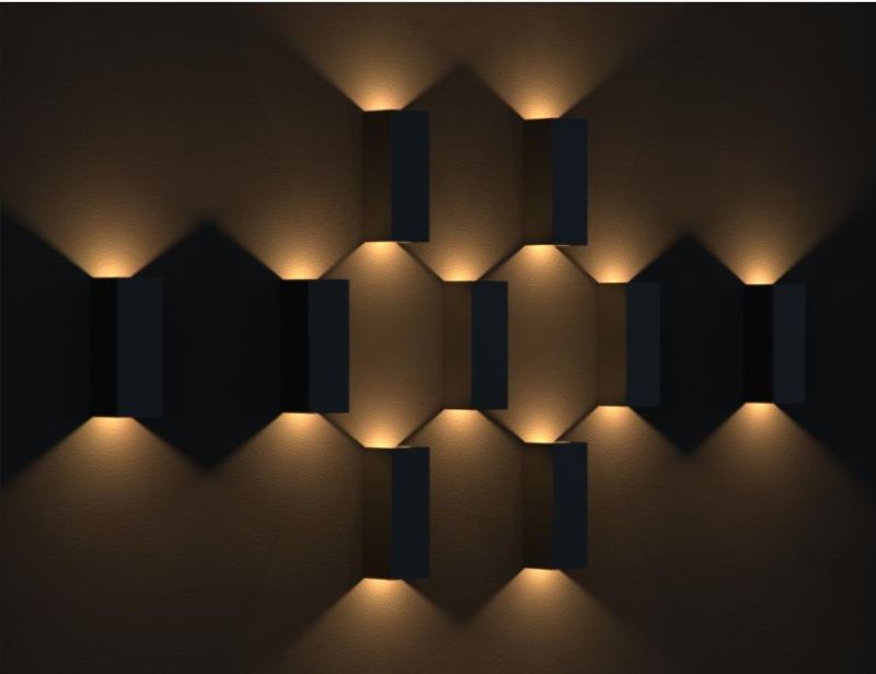 IP54 Outdoor up and Down 12W Modern LED Wall Sconce