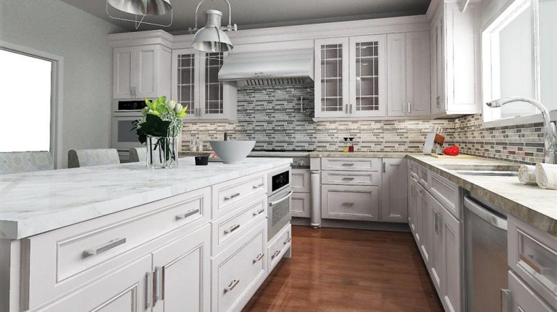 European Style Cheap Price Customized Kitchen Cabinets Furniture