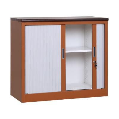 Cost-Effective Office 3 Drawer Tambour Door Metal Compound Storage Cabinet Mobile Tambour