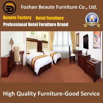 Hotel Furniture/Luxury Double Bedroom Furniture/Standard Hotel Double Bedroom Suite/Double Hospitality Guest Room Furniture (GLB-0109857)