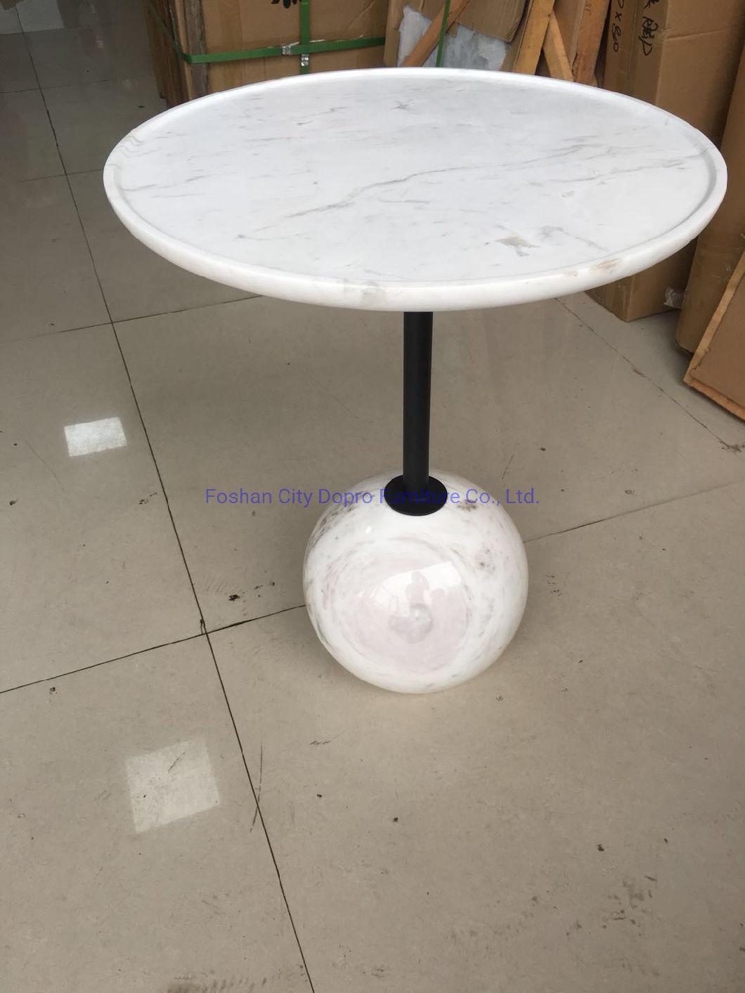 Multi-Styles Little Coffee Table Gold Marble Top