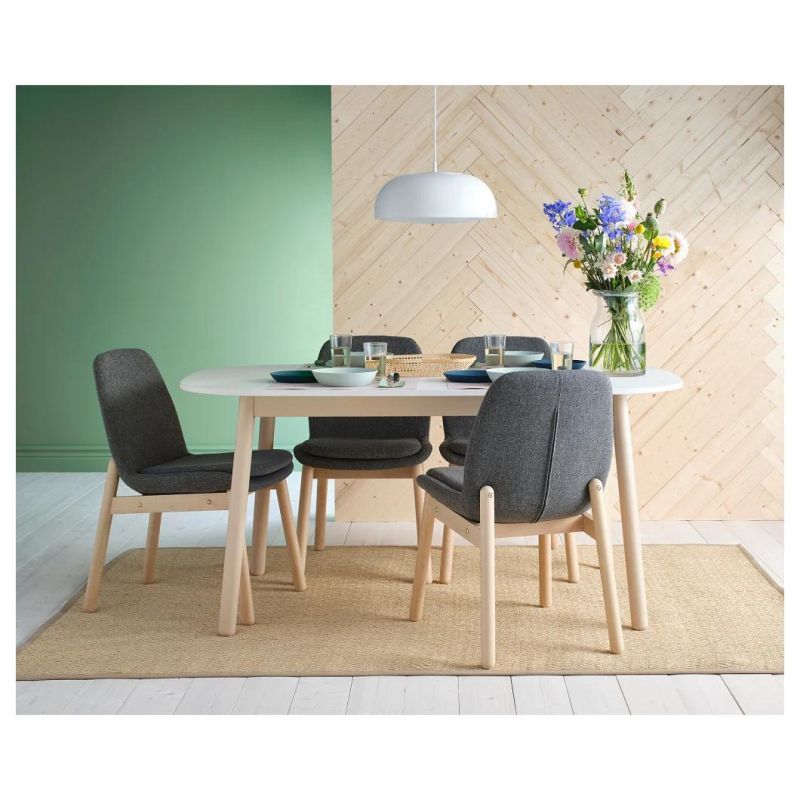 Dining Table Wholesale Italian Modern Simple Style Dining Room Set Rectangle Dining Table Chair Light Household Dining Table