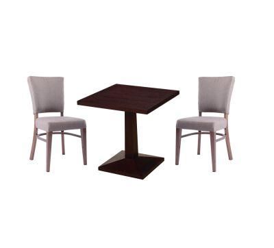 Top Furniture Manufacturer New Models Wood Like Restaurant Tables Chairs