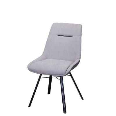 Fabric Dining Chair Simple Style Home Furniture Modern Hotel Restaurant Outdoor Chair Fabric Velvet Dining Chair