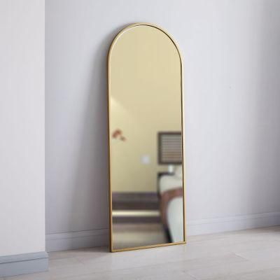 Free Standing Antique Framed Large Dressing Gold Mirror