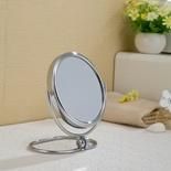 6 Inch Brass Desktop Bathroom Mirror Magnifying