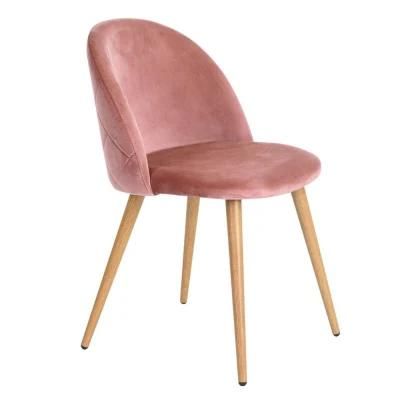 Wholesale Dining Room Chair Modern Fabric Velvet Dining Chair