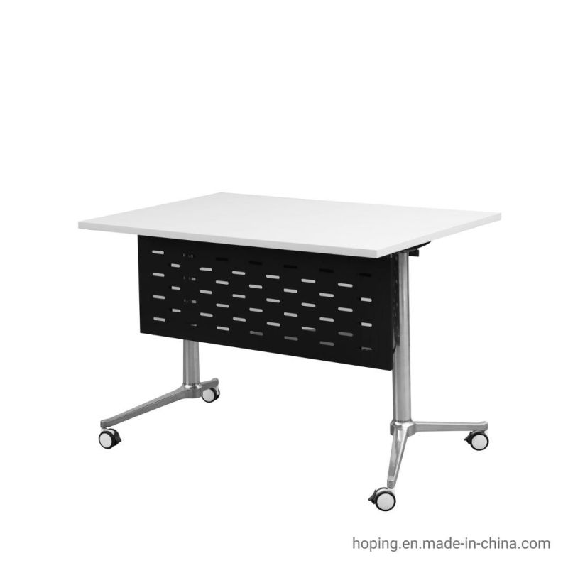 Continuous Splicing Office Furniture Folding Writing Table Meeting Conference Folding Banquet Table