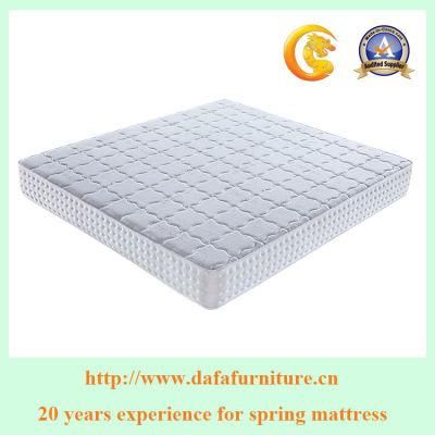 Pocket Spring Mattress Modern Design Queen Size Fabric Soft Bed