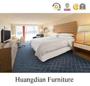 Customize Vintage Wooden Hotel Bed Room Furniture for Sale (HD1010)