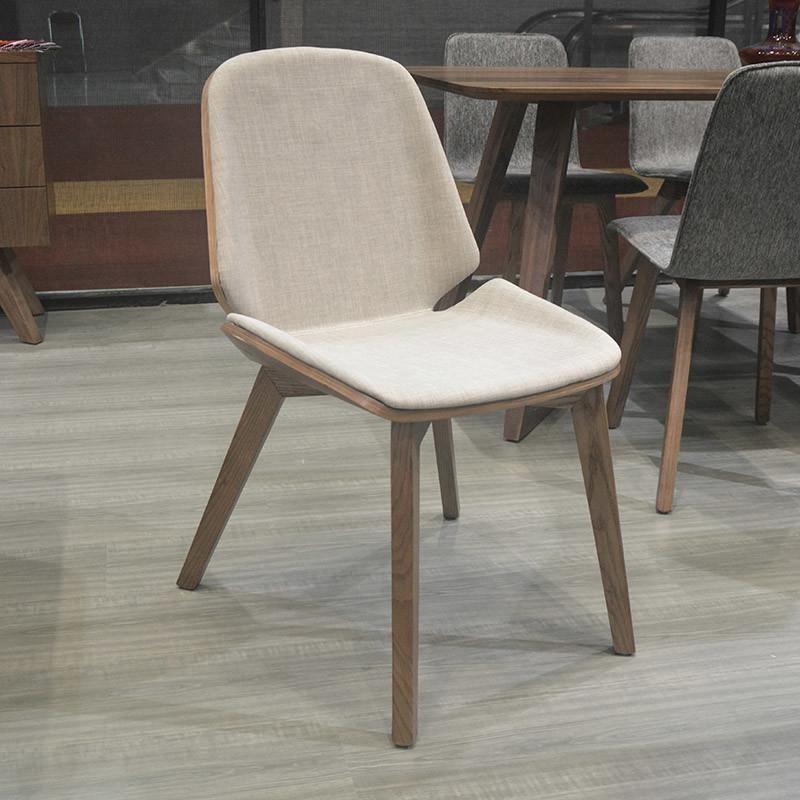 Ash Solid Wood Dining Chair for Home Restaurant Hotel