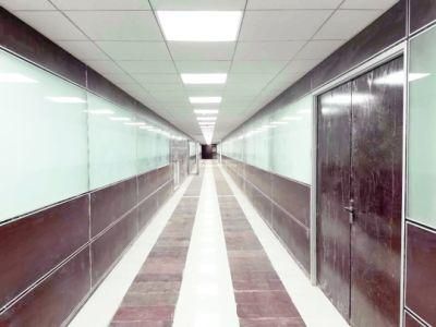 Half Glass Wall Partition for Office Laminated Half Glass Partition Wall