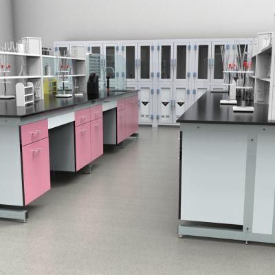 Hot Sell Factory Direct School Steel Laboratory Furniture with Cover, Wholesale School Steel Chemic Lab Bench/