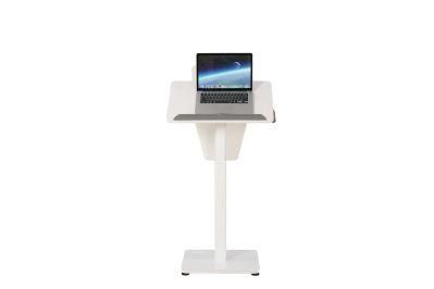 Ergonomic Single Motor Height Adjustable Standing Laptop Desk Cart