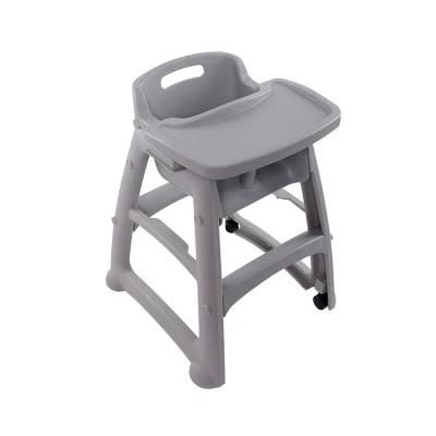 Factory Custom Baby High Chair Hotel Banquet Infant Baby High Chair with Table