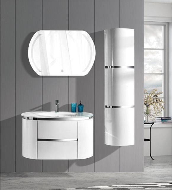 Hangzhou Sail PVC Luxury Bathroom Cabinet Vanity with Sink