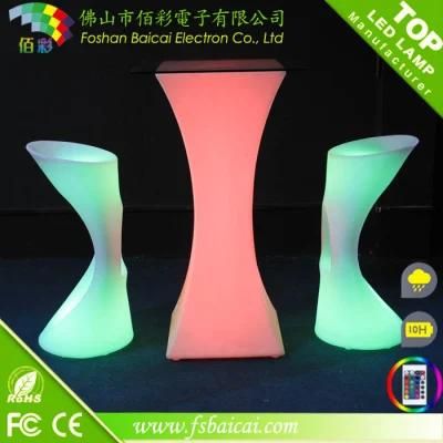 Cheap Wholesale LED Light Chair Bar for Sale