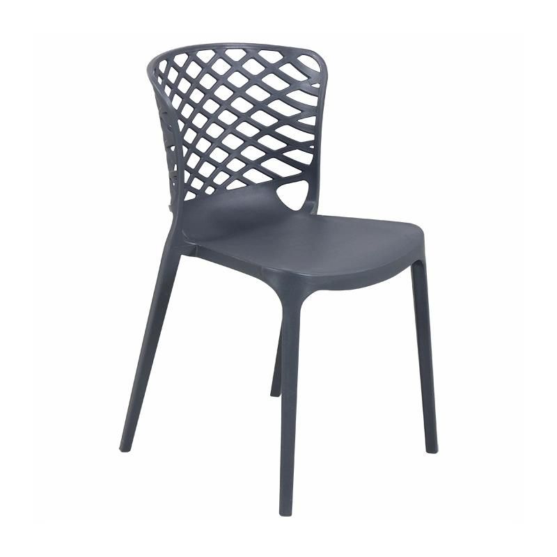 Rikayard High Quality Modern Cheap Wholesale Corfu Dining Armless PP Plastic Chair