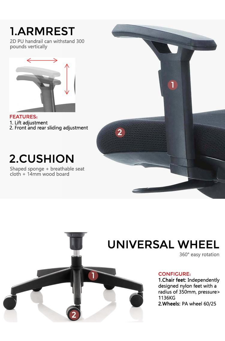 Ergonomically Designed Modern Office Furniture Chair