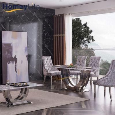 Restaurant Furniture Marble Dining Table Marble Dining Room Set