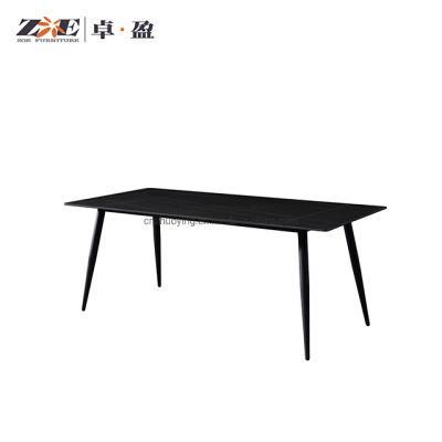China Modern Design Home Dining Room Furniture Stone Dining Table