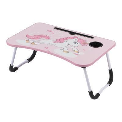 Lowest Price Laptop Folding Table with Slot Hole
