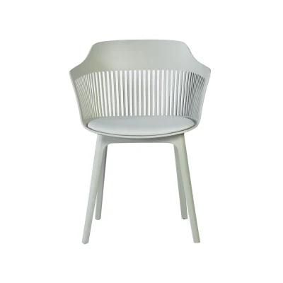 Hot Selling Modern Hotel Office Furniture Plastic Outdoor Dining Chair Without Armrest